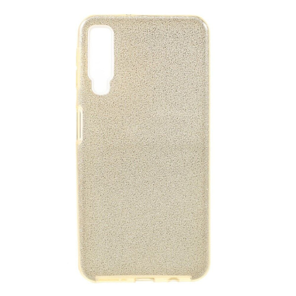 

Силиконовый (TPU) чехол UniCase Glitter Cover для Samsung Galaxy A7 2018 (A750) - Gold
