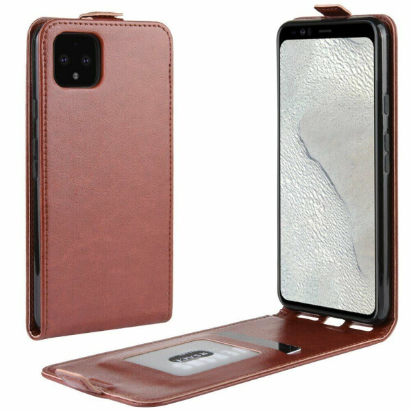 

Чехол Deexe Flip Case для Google Pixel 4 XL - Brown