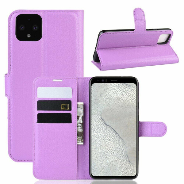 

Чехол-книжка Deexe Book Type для Google Pixel 4 XL - Purple