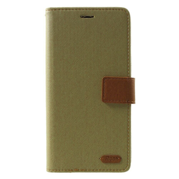 

Чехол-книжка ROAR KOREA Cloth Texture для Samsung Galaxy J6+ (J610) - Khaki
