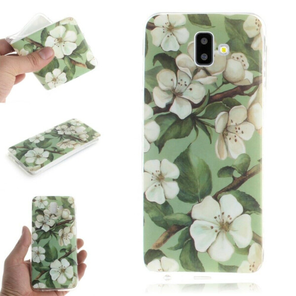 

Силиконовый (TPU) чехол Deexe Life Style для Samsung Galaxy J6+ (J610) - Vivid Flowers