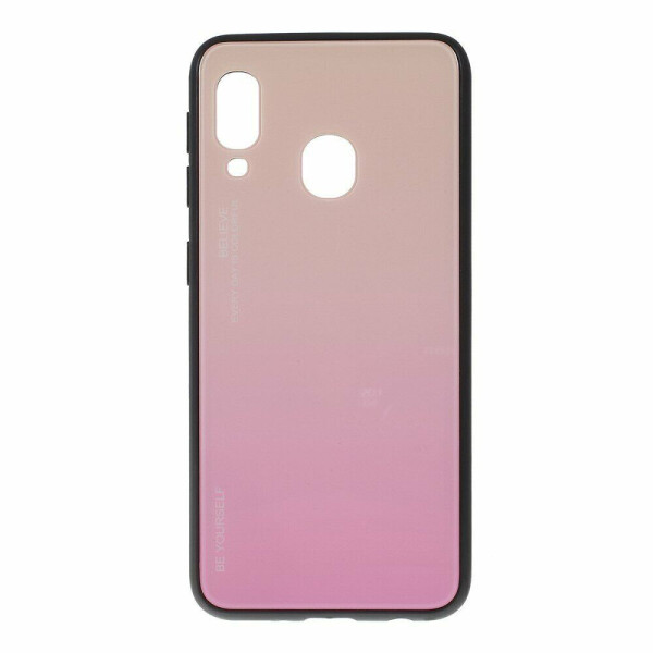

Защитный чехол Deexe Gradient Color для Samsung Galaxy A40 (А405) - Gold / Pink