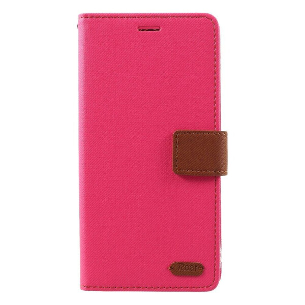 

Чехол-книжка ROAR KOREA Cloth Texture для Samsung Galaxy J4+ (J415) - Rose