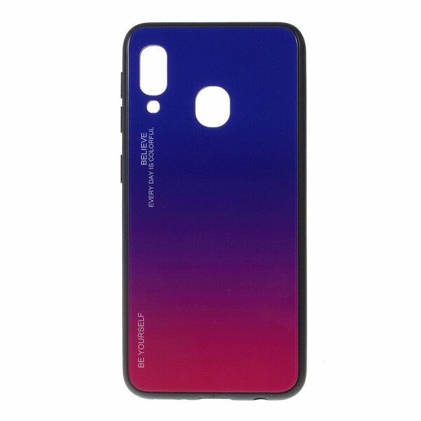 

Защитный чехол Deexe Gradient Color для Samsung Galaxy A40 (А405) - Blue / Rose