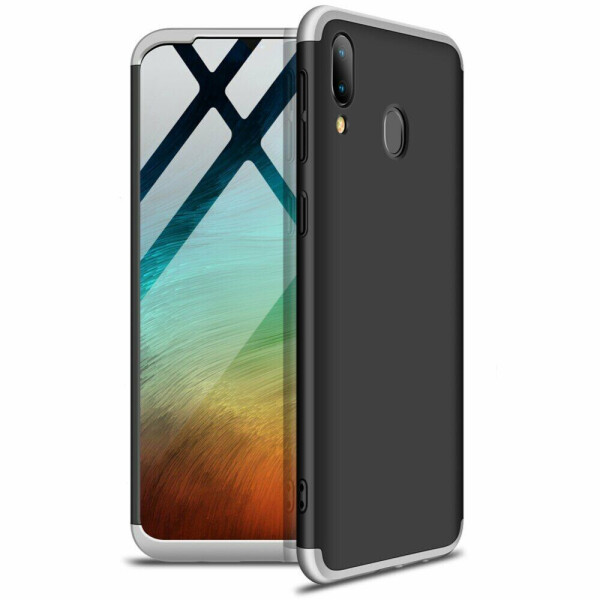 

Защитный чехол GKK Double Dip Case для Samsung Galaxy A30 (A305) / A20 (A205) - Silver / Black