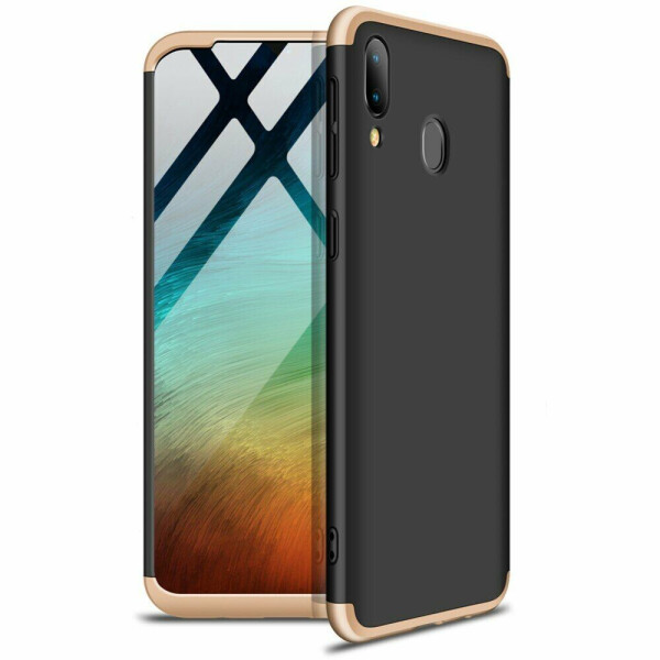 

Защитный чехол GKK Double Dip Case для Samsung Galaxy A30 (A305) / A20 (A205) - Gold / Black