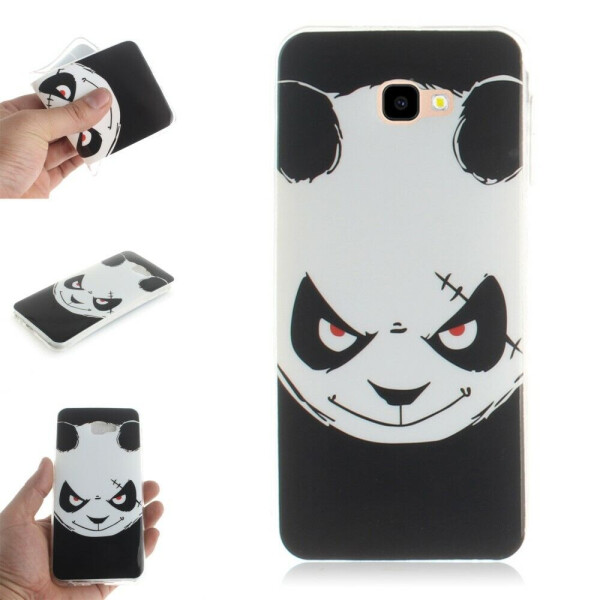 

Силиконовый (TPU) чехол Deexe Life Style для Samsung Galaxy J4+ (J415) - Angry Panda