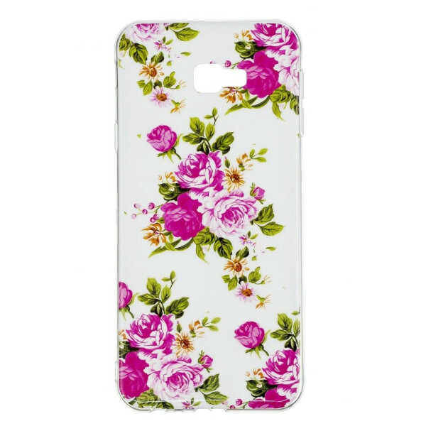 

Силиконовый (TPU) чехол Deexe LumiCase для Samsung Galaxy J4+ (J415) - Vivid Flowers