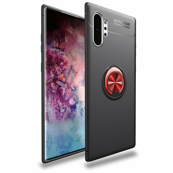 

Защитный чехол UniCase Magnetic Ring для Samsung Galaxy Note 10+ (N975) - Black / Red