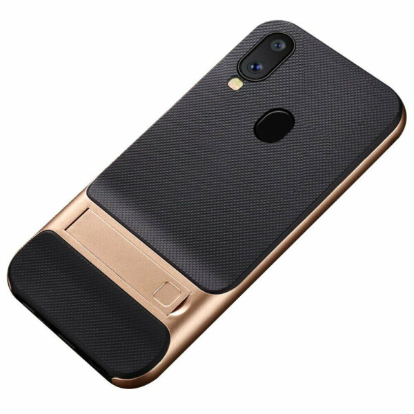 

Защитный чехол ELEGANCE Grid Pattern для Samsung Galaxy A40 (А405) - Gold