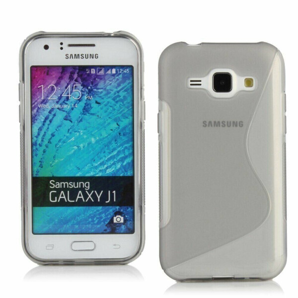 

Силиконовая накладка Deexe S Line для Samsung Galaxy J1 Ace (J110) - Grey