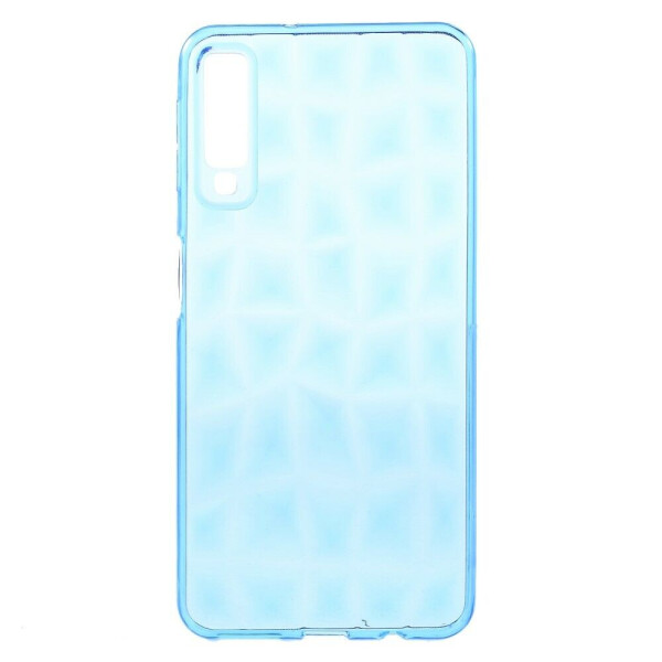 

Силиконовый чехол Deexe 3D Diamond Texture для Samsung Galaxy A7 2018 (A750) - Blue