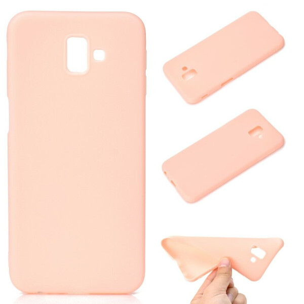 

Силиконовый (TPU) чехол Deexe Matte Case для Samsung Galaxy J6+ (J610) - Pink