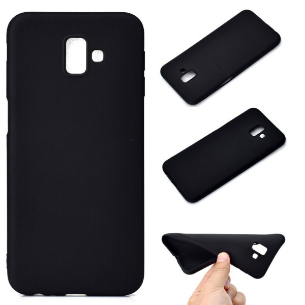 

Силиконовый (TPU) чехол Deexe Matte Case для Samsung Galaxy J6+ (J610) - Black