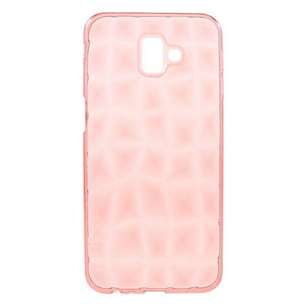 

Силиконовый чехол Deexe 3D Diamond Texture для Samsung Galaxy J6+ (J610) - Pink