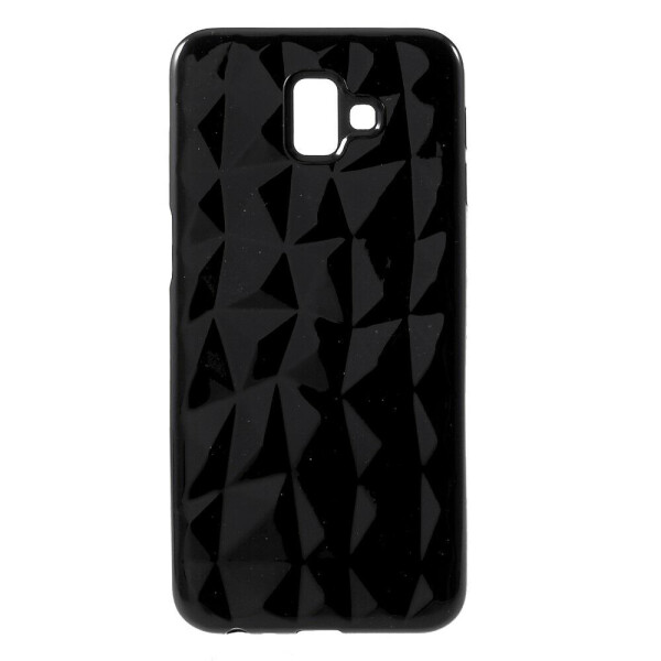 

Силиконовый чехол Deexe 3D Diamond Texture для Samsung Galaxy J6+ (J610) - Black