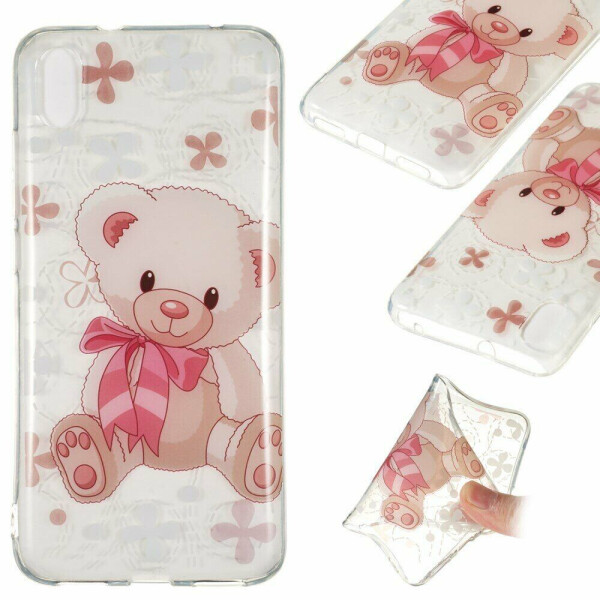 

Силиконовый (TPU) чехол Deexe Pretty Glossy для Xiaomi Redmi 7A - Bear
