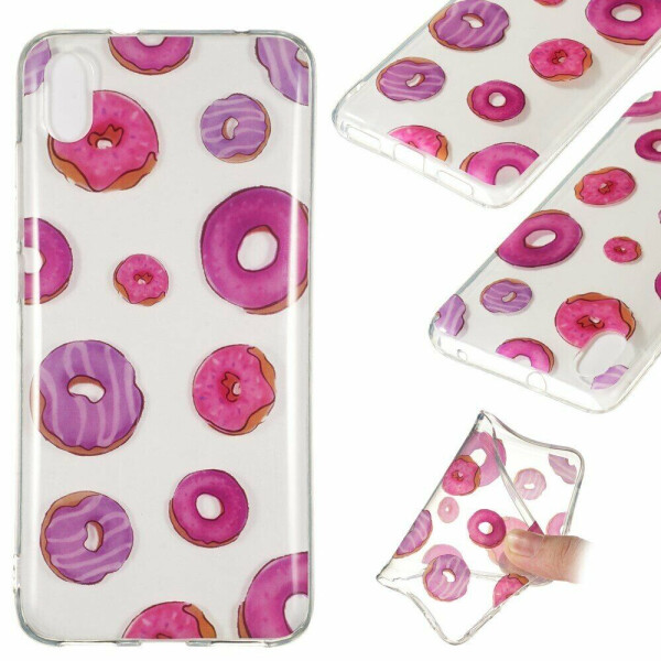 

Силиконовый (TPU) чехол Deexe Pretty Glossy для Xiaomi Redmi 7A - Doughnut