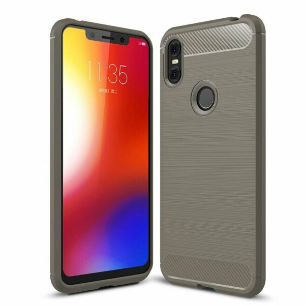 

Защитный чехол UniCase Carbon для Motorola One (XT1941-4) - Grey