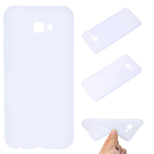 

Силиконовый (TPU) чехол Deexe Matte Case для Samsung Galaxy J4+ (J415) - White