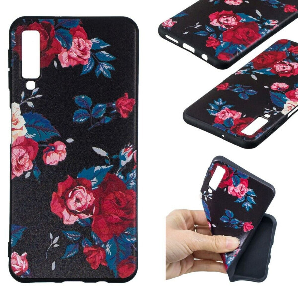 

Силиконовый (TPU) чехол UniCase Color Style для Samsung Galaxy A7 2018 (A750) - Vivid Flowers