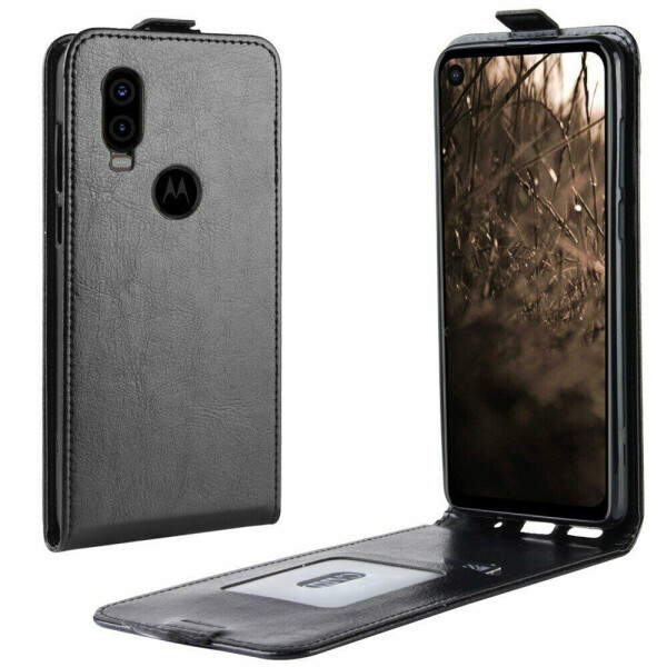 

Чехол Deexe Flip Case для Motorola One Vision (XT1970) - Black