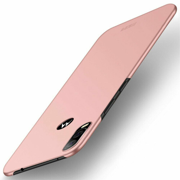 

Пластиковый чехол MOFI Slim Shield для Motorola One Vision (XT1970) - Rose Gold