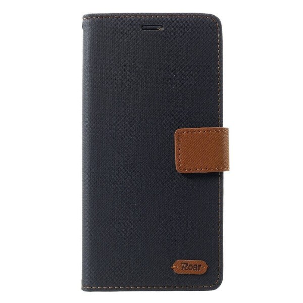 

Чехол-книжка ROAR KOREA Cloth Texture для Samsung Galaxy A9 2018 (A920) - Black