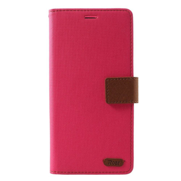 

Чехол-книжка ROAR KOREA Cloth Texture для Samsung Galaxy A9 2018 (A920) - Rose