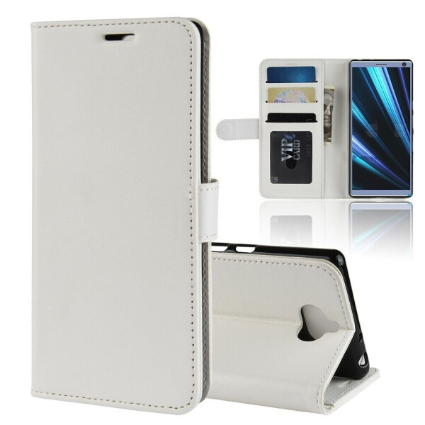 

Чехол-книжка Deexe Wallet Style для Sony Xperia 10 - White