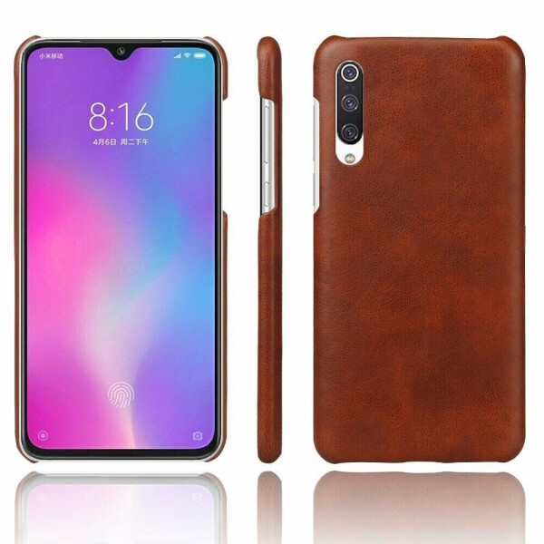 

Защитный чехол KSQ Leather Cover для Xiaomi Mi CC9e / A3 - Brown