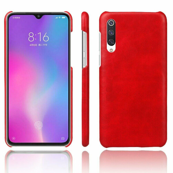 

Защитный чехол KSQ Leather Cover для Xiaomi Mi CC9e / A3 - Red
