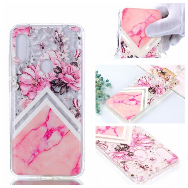 

Силиконовый чехол UniCase 3D Diamond Pattern для Xiaomi Redmi Note 6 / Note 6 Pro - Pink Pattern 3D Diamond Texture and Marble Pattern