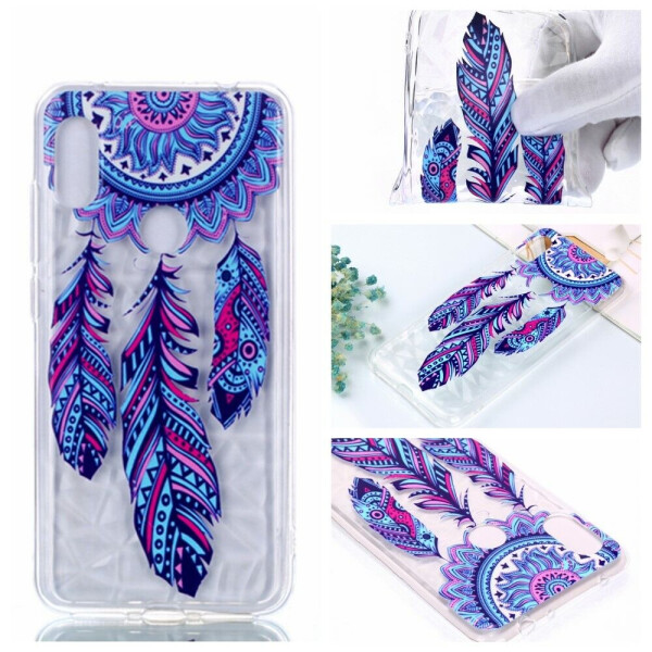 

Силиконовый чехол UniCase 3D Diamond Pattern для Xiaomi Redmi Note 6 / Note 6 Pro - Dream Catcher