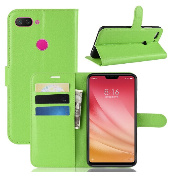 

Чехол-книжка Deexe Book Type для Xiaomi Mi 8 Lite - Green