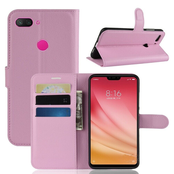 

Чехол-книжка Deexe Book Type для Xiaomi Mi 8 Lite - Pink