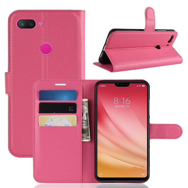 

Чехол-книжка Deexe Book Type для Xiaomi Mi 8 Lite - Rose
