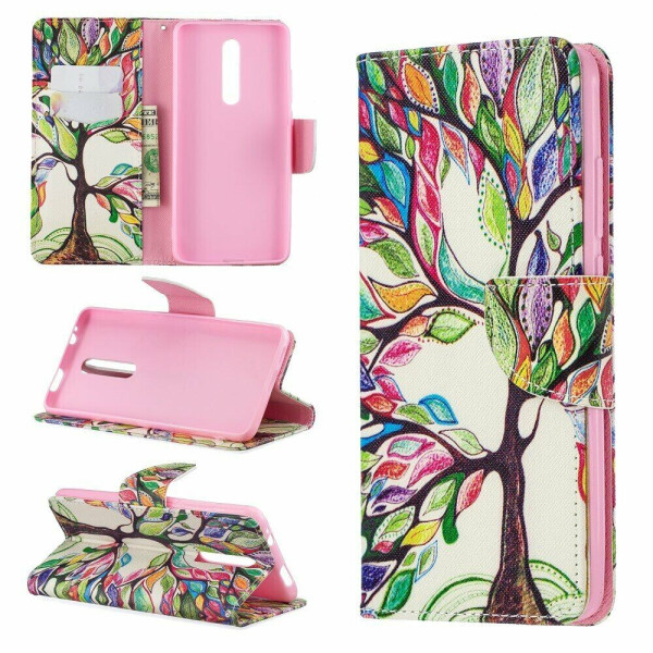 

Чехол-книжка Deexe Color Wallet для Xiaomi Mi 9T / Mi 9T Pro / Redmi K20 / Redmi K20 Pro - Colorized Tree