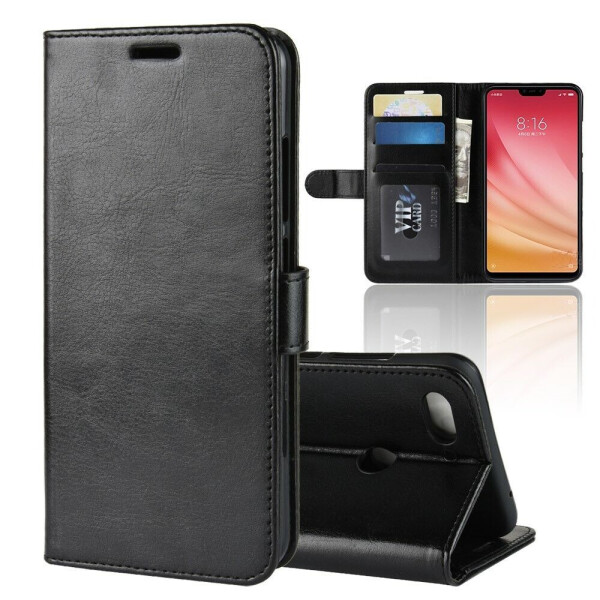 

Чехол-книжка Deexe Wallet Style для Xiaomi Mi 8 Lite - Black