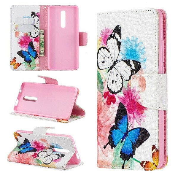

Чехол-книжка Deexe Color Wallet для Xiaomi Mi 9T / Mi 9T Pro / Redmi K20 / Redmi K20 Pro - Vivid Butterflies