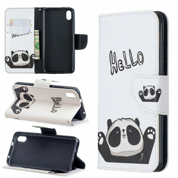 

Чехол-книжка Deexe Color Wallet для Xiaomi Redmi 7A - Cute Panda