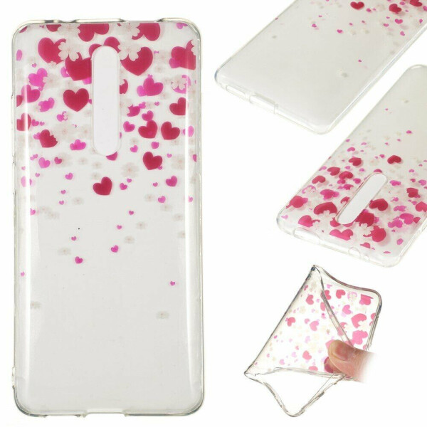 

Силиконовый (TPU) чехол Deexe Pretty Glossy для Xiaomi Mi 9T / Mi 9T Pro / Redmi K20 / Redmi K20 Pro - Hearts