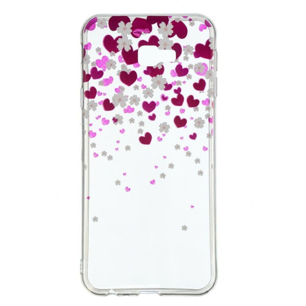 

Силиконовый (TPU) чехол Deexe Pretty Glossy для Samsung Galaxy J4+ (J415) - Hearts
