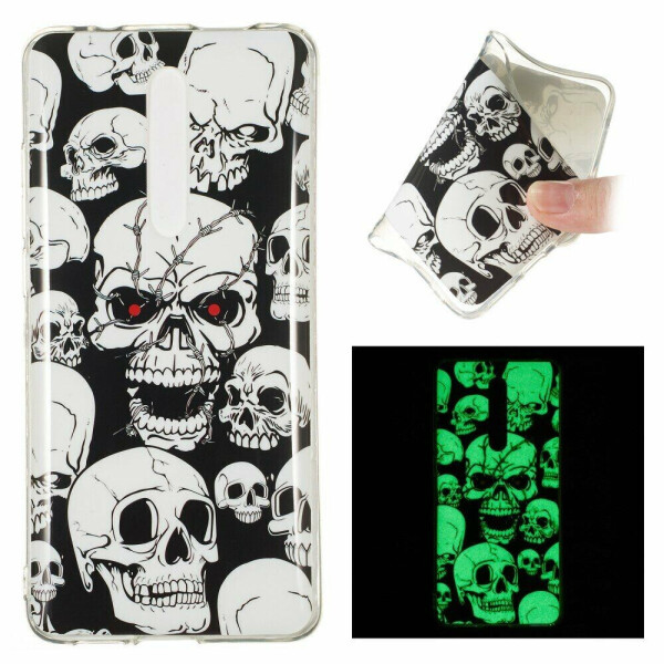 

Силиконовый (TPU) чехол Deexe LumiCase для Xiaomi Mi 9T / Redmi K20 / Redmi K20 Pro - Skulls