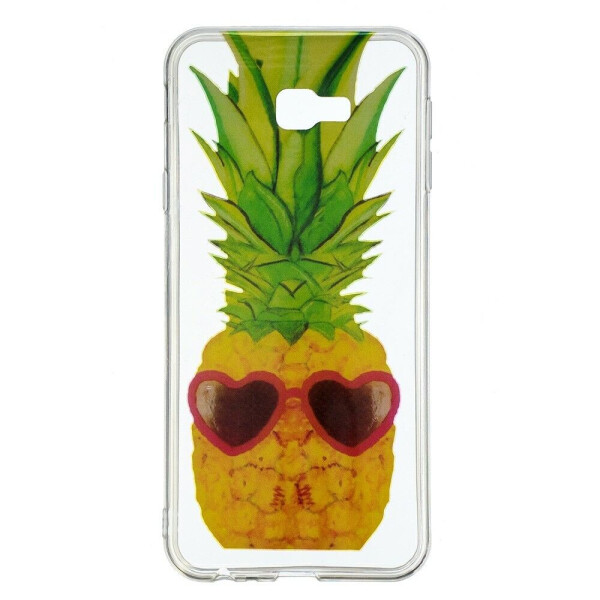 

Силиконовый (TPU) чехол Deexe Pretty Glossy для Samsung Galaxy J4+ (J415) - Pineapple