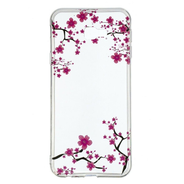 

Силиконовый (TPU) чехол Deexe Pretty Glossy для Samsung Galaxy J4+ (J415) - Plum Blossom
