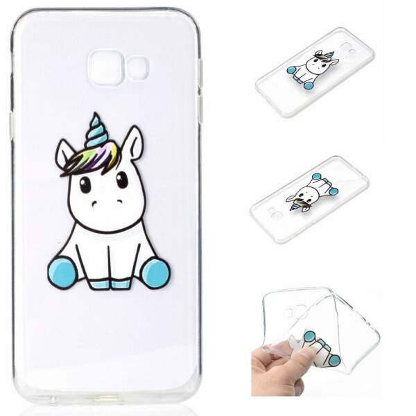 

Силиконовый (TPU) чехол Deexe Pretty Glossy для Samsung Galaxy J4+ (J415) - Adorable Unicorn