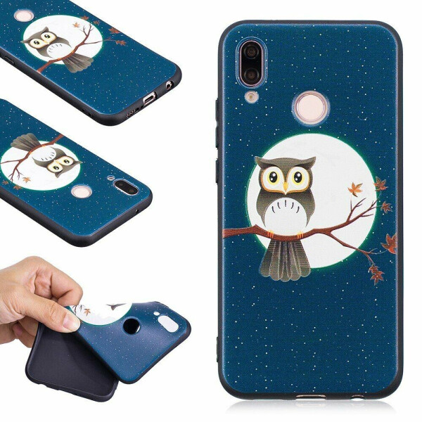

Силиконовый (TPU) чехол UniCase Color Style для Huawei P20 Lite - Owl on Branch