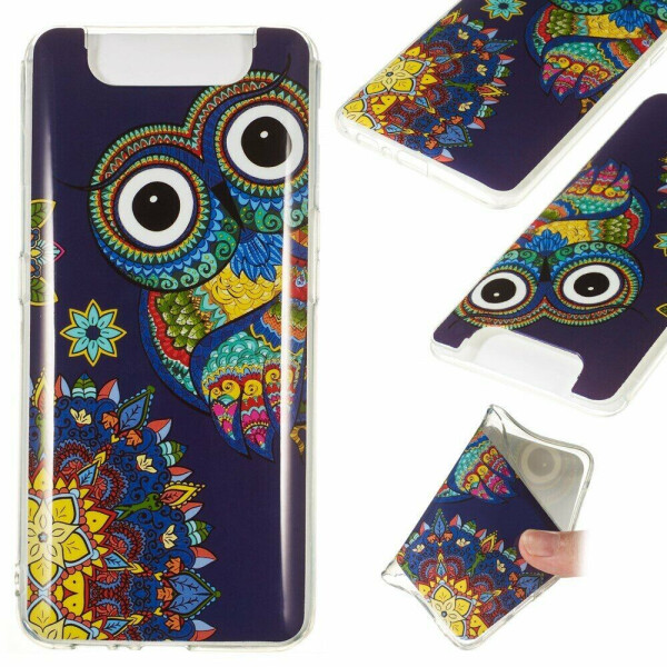 

Силиконовый (TPU) чехол Deexe LumiCase для Samsung Galaxy A80 (A805) - Owl