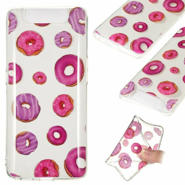 

Силиконовый (TPU) чехол Deexe Pretty Glossy для Samsung Galaxy A80 (A805) - Doughnut